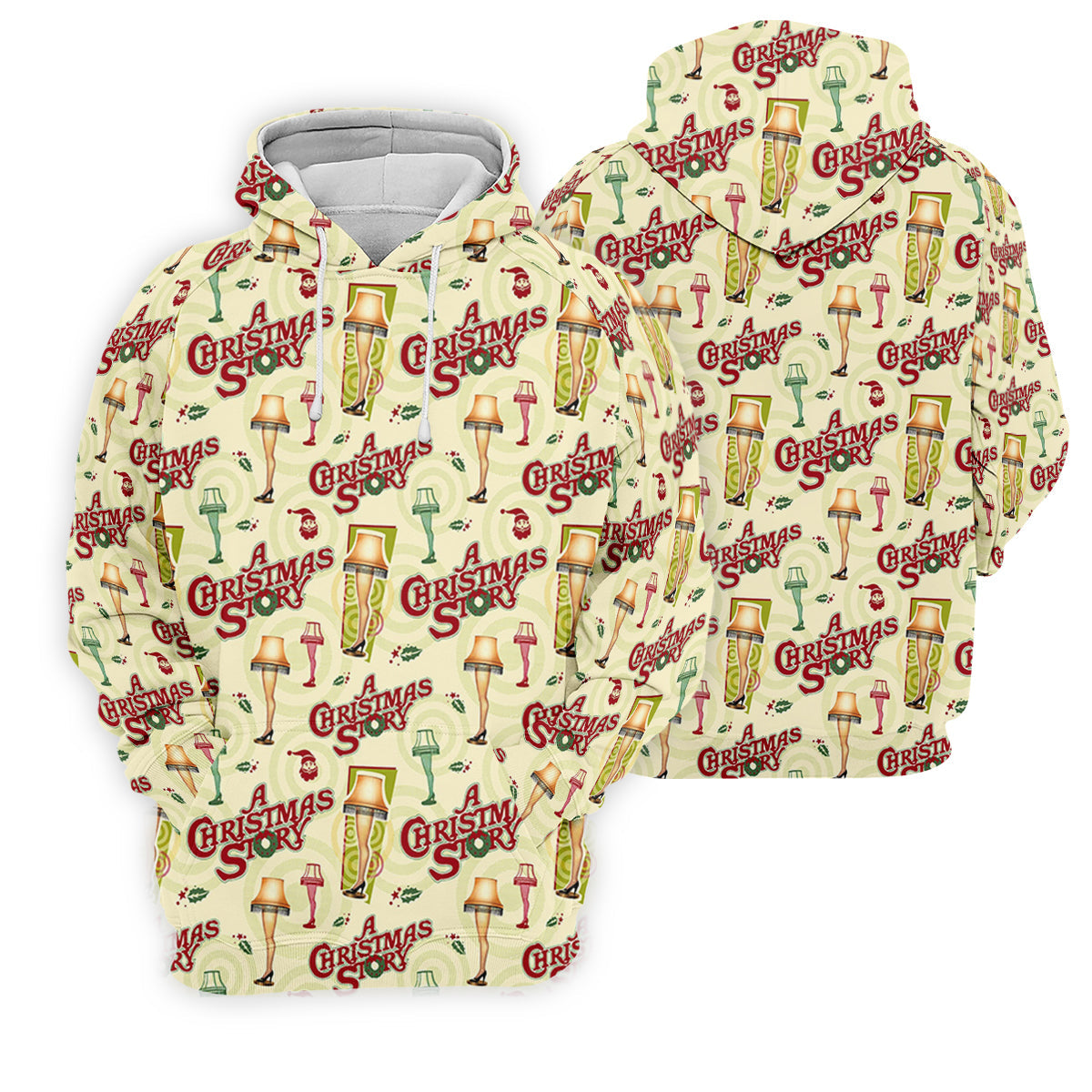 Christmas Story Leg Lamp Golf Tops For Men, Fun Golf Shirts For Men, Christmas Golf Shirt, Polo Shirts For Men