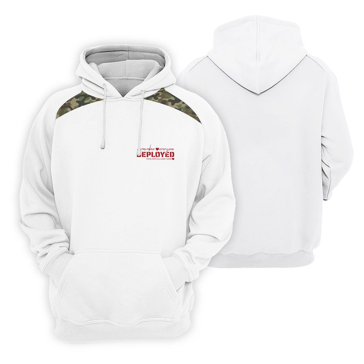 Remember Everyone Deployed Camo White Patriotic 4th Of July Golf Shirt, 250th Anniversary Golf Shirts For Men
