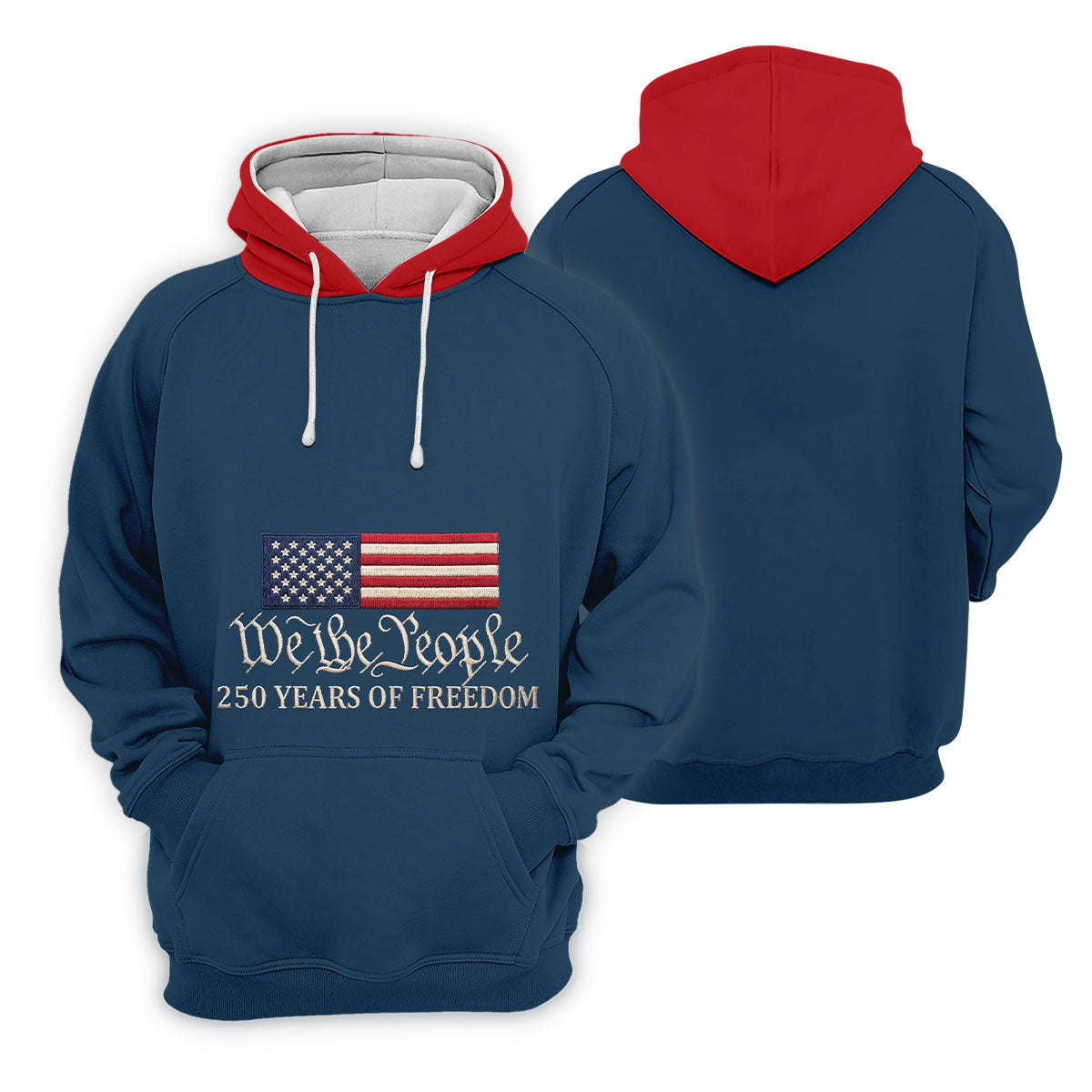 We The People 250 Years American Flag Golf Shirt, Patriotic 4th Of July Golf Shirt For Women