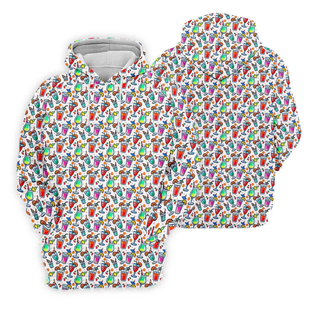 Refreshing Summer Cocktails Cinco De Mayo Celebration Fiesta Themed Golf Shirts For Men