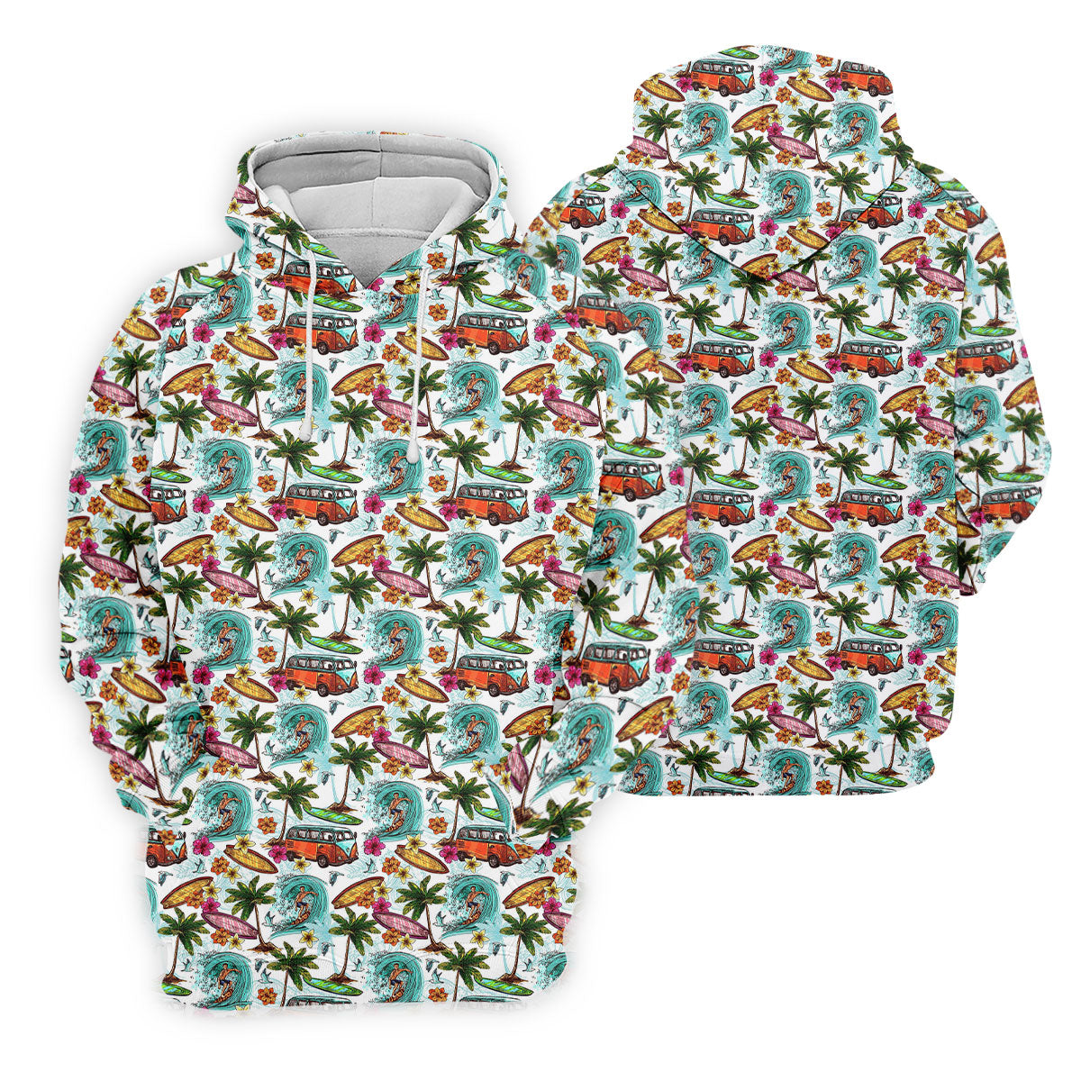 Tropical Trip Big Wave Riders Hawaiian Golf Shirt, Golf Shirt For Women, Golfing Apparel
