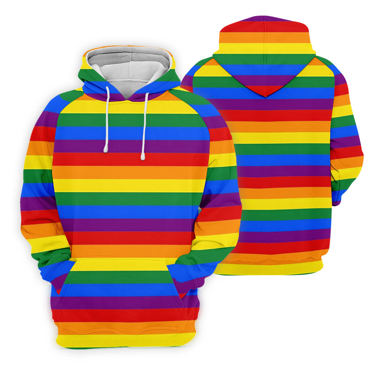 LGBT Rainbow Flag Ladies Golf Tops, Gay Pride Month Celebrate Golf Shirt For Women