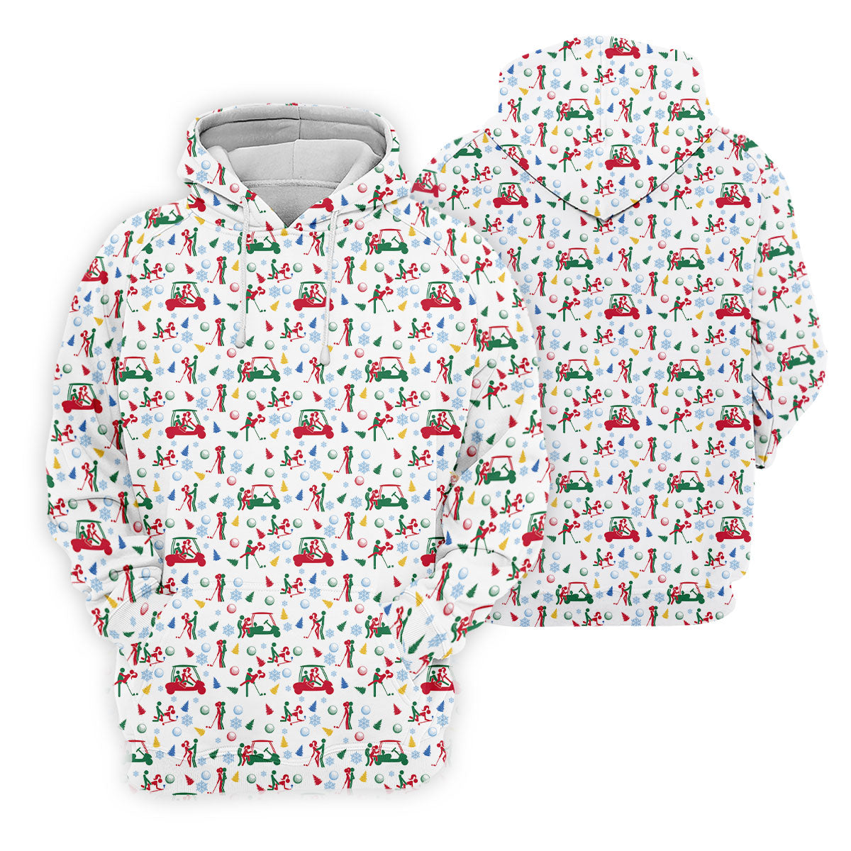 Funny Cheeky Golf Cart Christmas Golf Shirt, Women’s Golf Polo, Women’s Golf Apparel