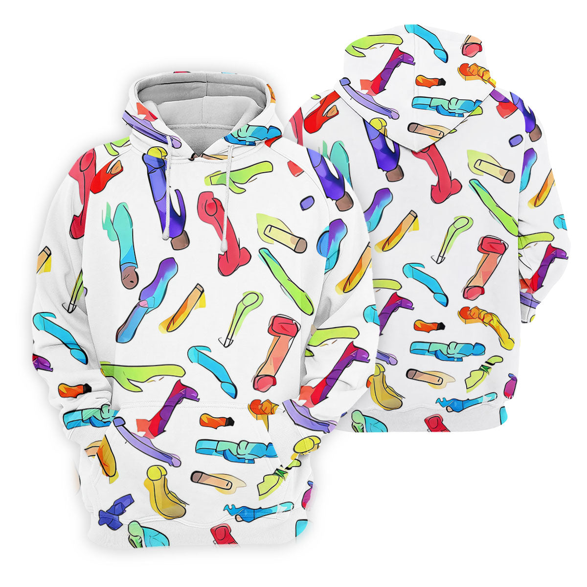 Adult Humor Retro Golf Shirt, Colorful Funny Men's Polo Shirt, Unique Novelty Golf Apparel