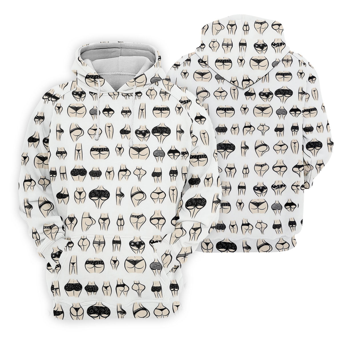 Funny Lingerie Butt Pattern Golf Polo Shirt, Golf Polo Shirts For Men, Mens Polo Shirts