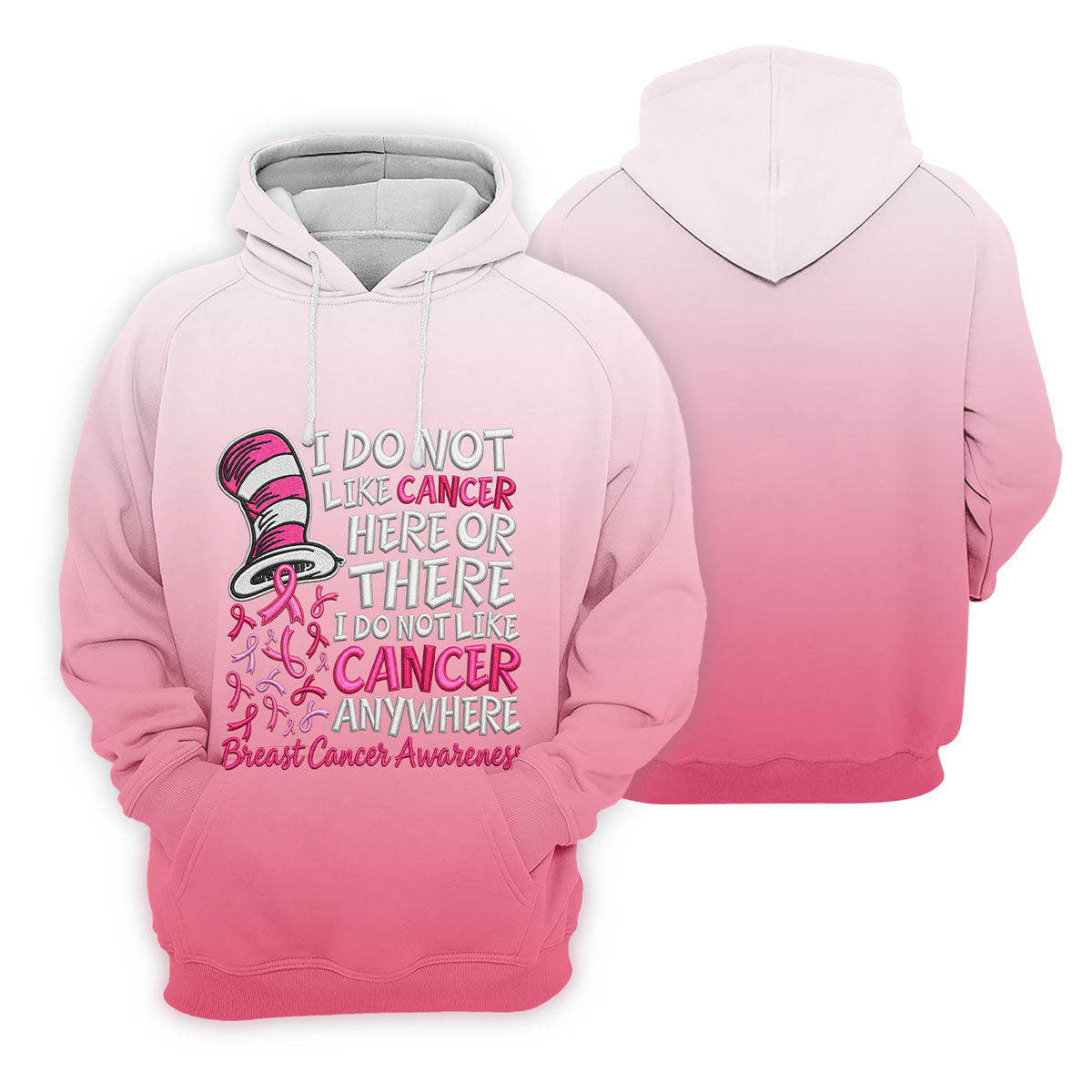 I Do Not Like Cancer Anywhere Breast Cancer Polo Shirt, Mens Golf Polo, Printed Golf Shirts
