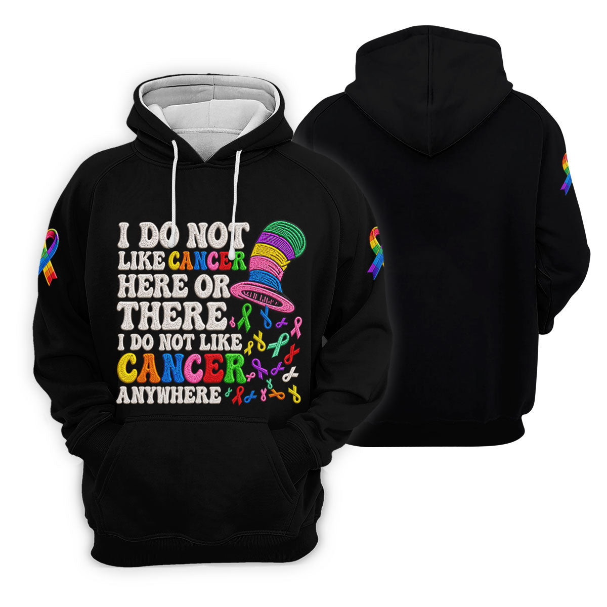 I Do Not Like Cancer Anywhere Awareness Polo Shirt, Women's Sleeveless Golf Shirt, Ladies Golf Top