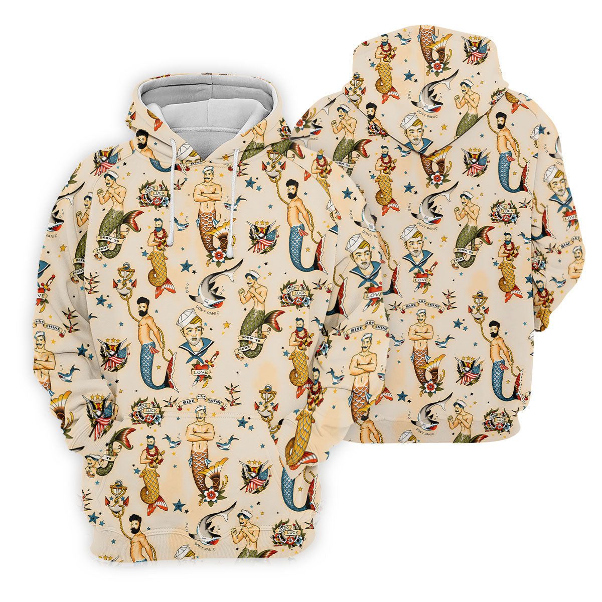 Mermen Rise And Shine Fun Women's Golf Shirts, Gay Pride Month Celebrate Golf Shirt For Women