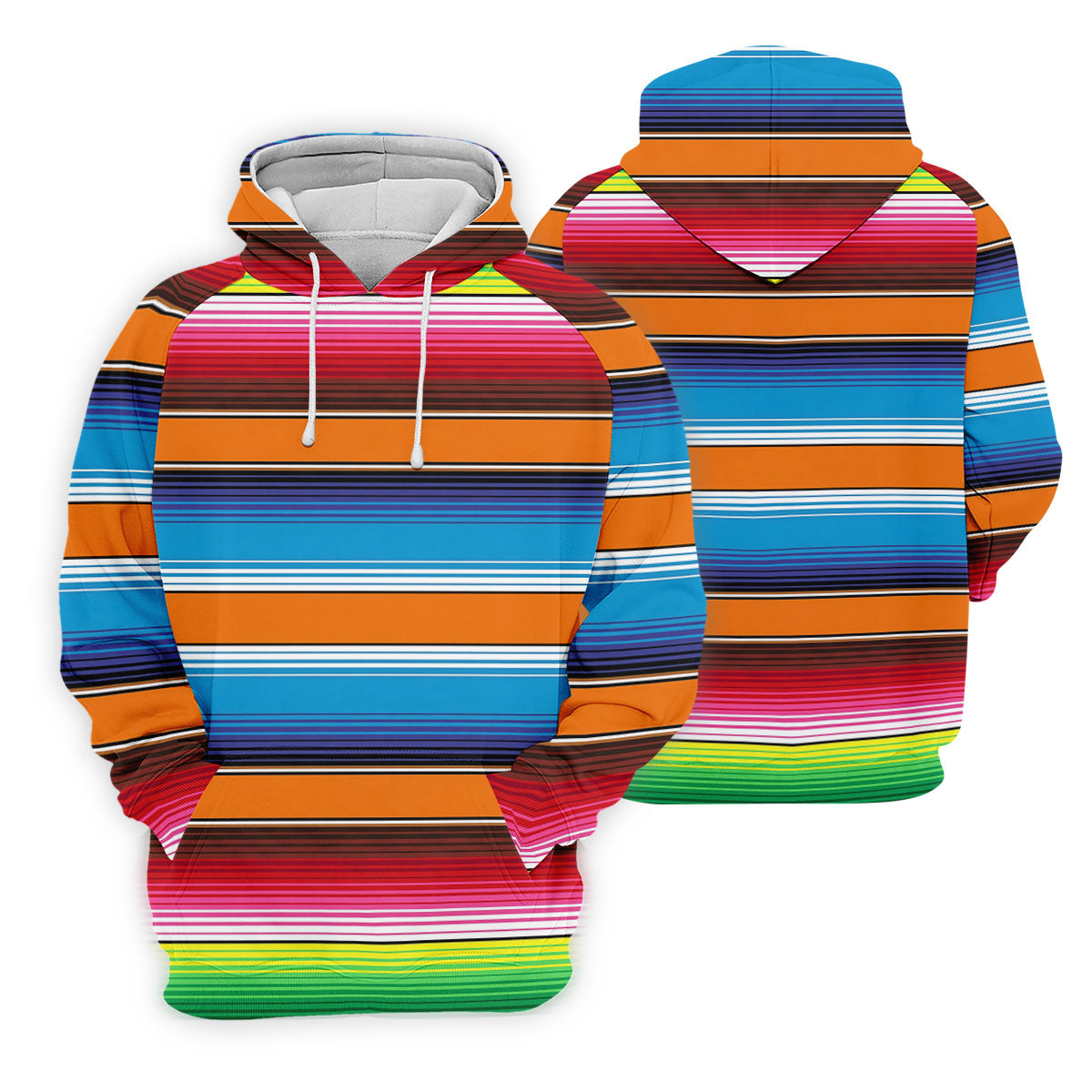 Mexican Serape Stripe Pattern Cinco De Mayo Celebration Fiesta Themed Golf Shirt For Women