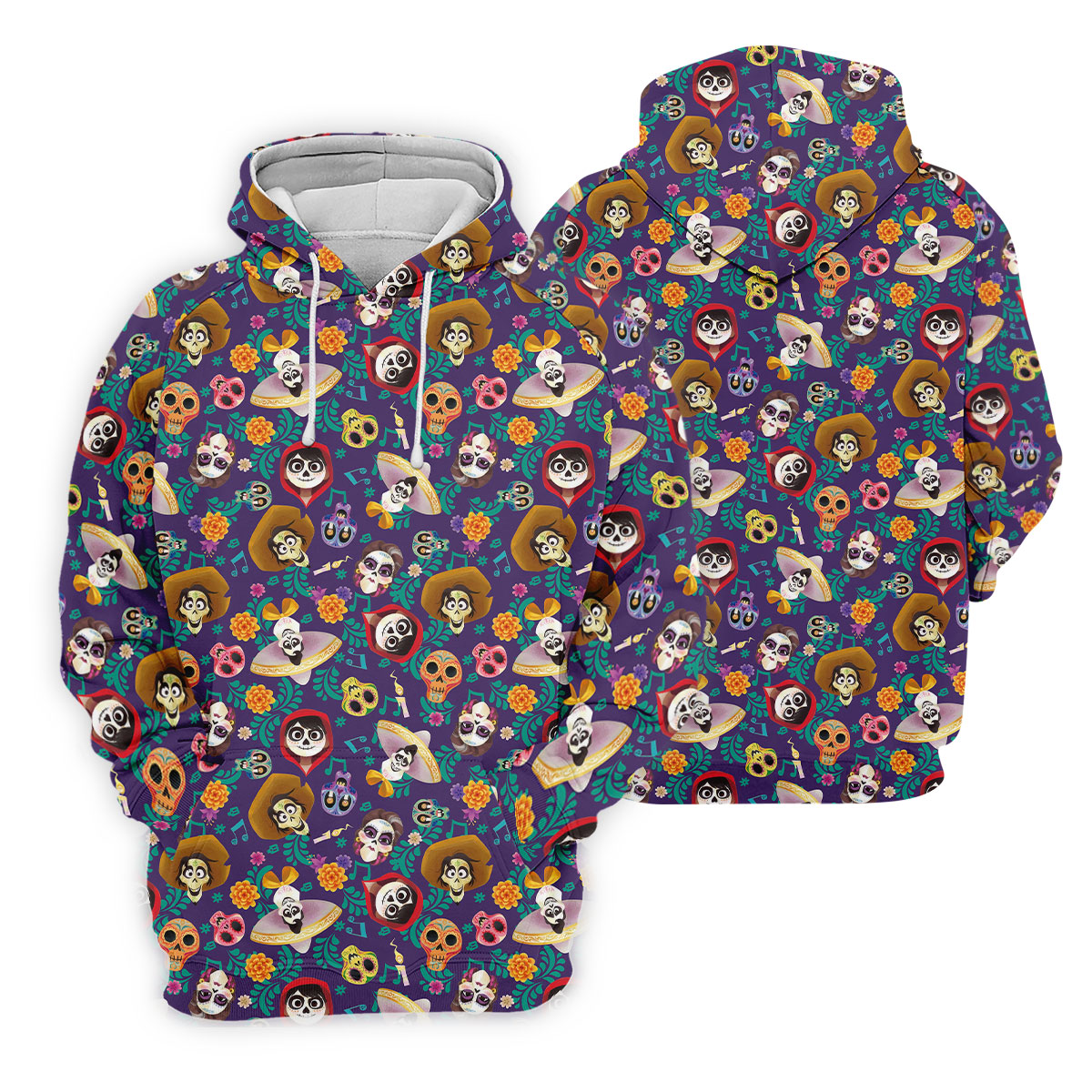 Day Of The Dead Sugar Skull Halloween Golf Polo Shirt, Mens Golf Polo, Golf Apparel For Men