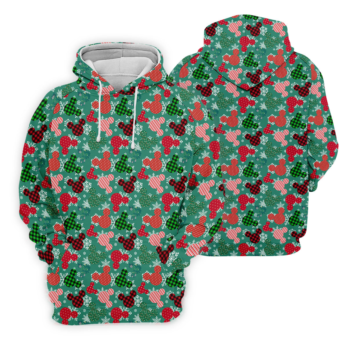 Adorable Cartoon Characters Xmas Golf Shirts, Cute Golf Outfit, Polo Shirts For Men, Christmas Golf Shirt