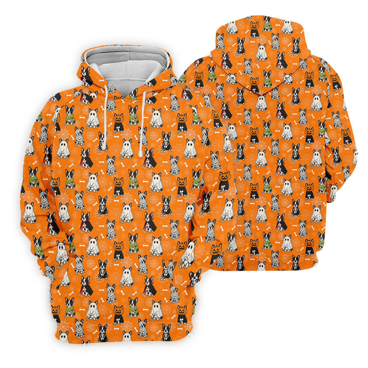 Halloween Dog Costume Pattern Golf Polo Shirt, Womens Golf Tops, Halloween Shirt For Women