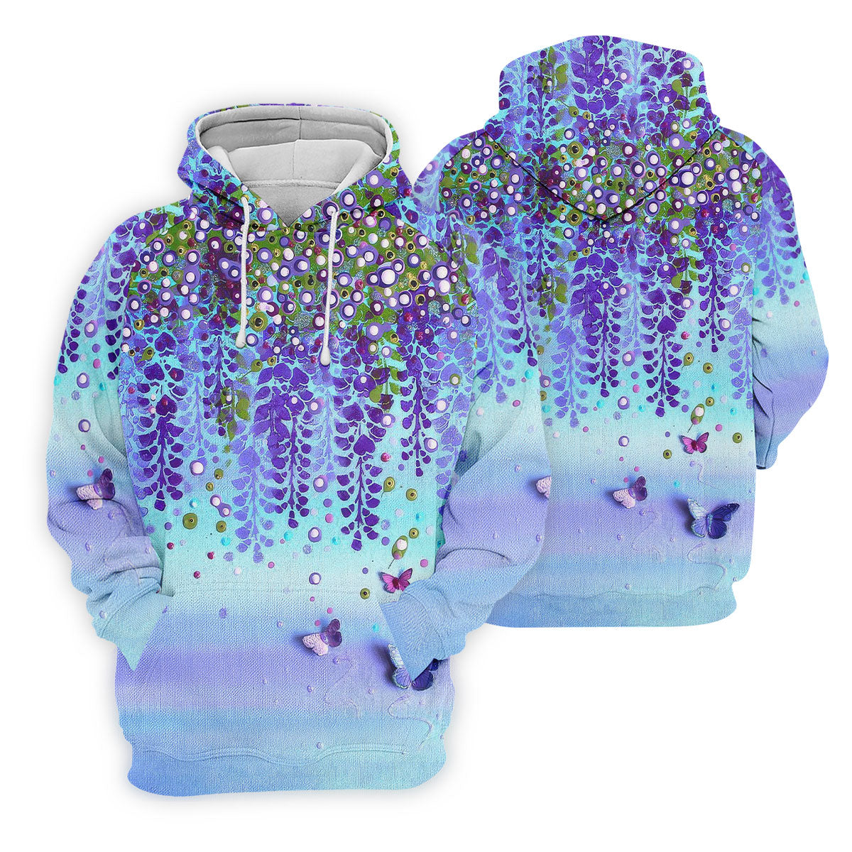 Colorful Abstract Floral Painting Golf Polo, Golf Tops For Men, Golfing Apparel