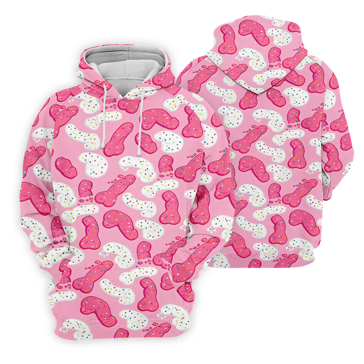 Funny Pink Frosted Cookie Adult Golf Shirt, Women’s Golf Tops, Golf Polo For Women
