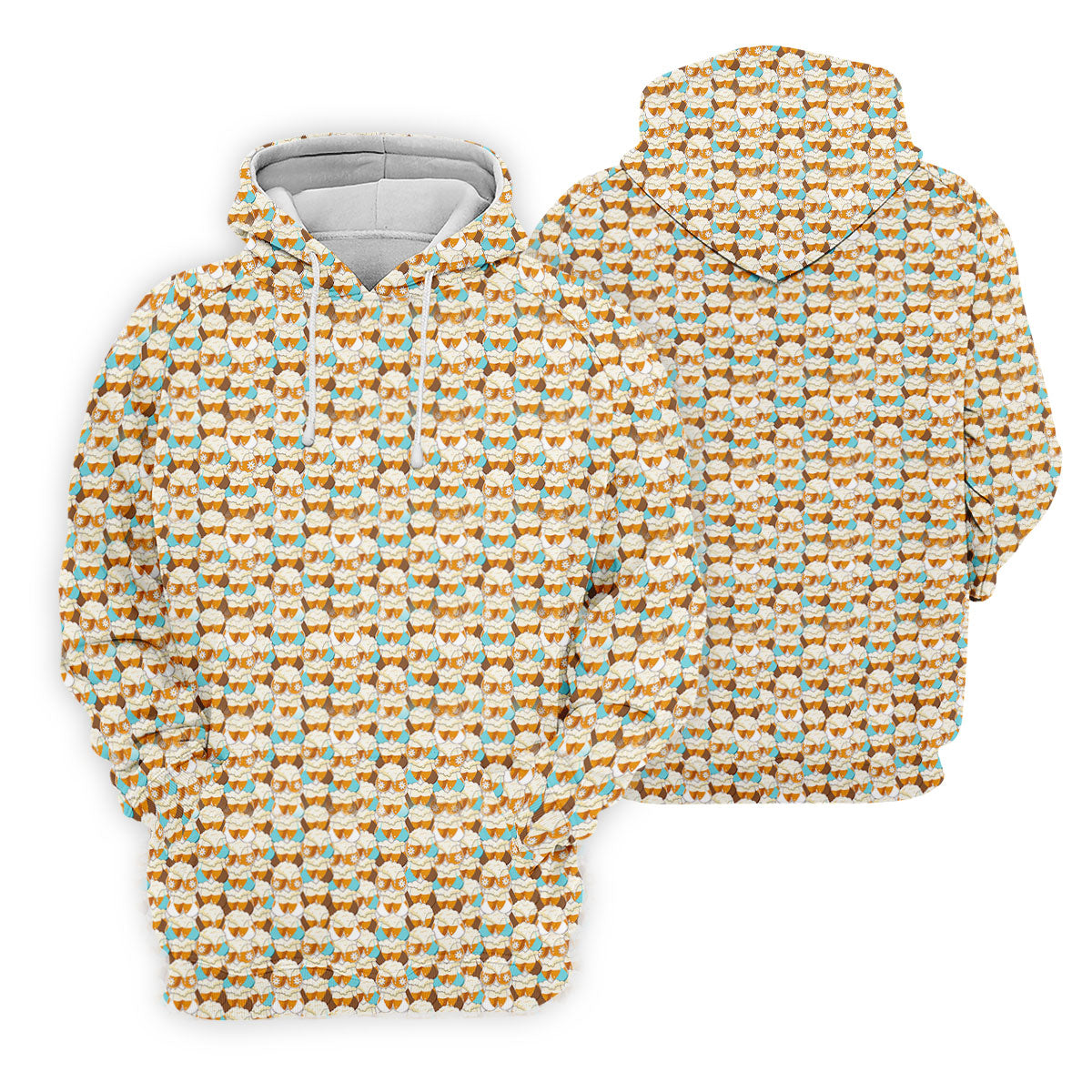 Funny Beer Mug Bikini Pattern Golf Polo Shirt, Golf Polo Shirts For Men, Mens Golf Shirts