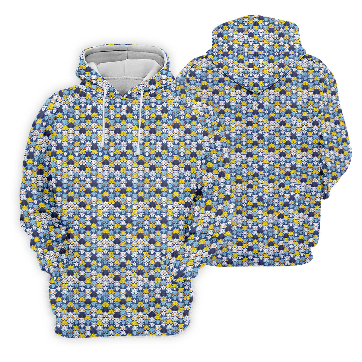 Funny Beer Pretzel Cleavage Pattern Golf Polo Shirt, Mens Golf Polo, Printed Golf Shirts