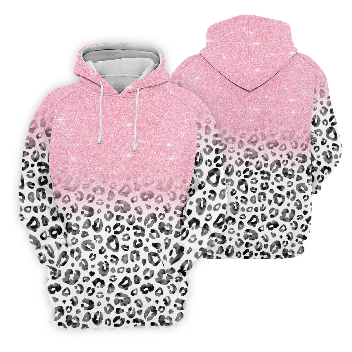 Pink Leopard Men's Golf Shirt, Pink Golf Shirt, Breast Cancer Awareness Shirt, Golf Shirts For Men