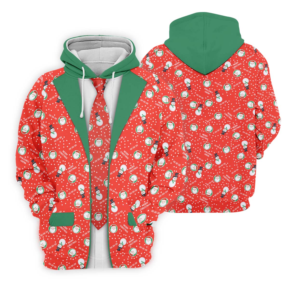Ho Ho Ho Merry Christmas Funny Print Golf Tops For Men, Christmas Golf Shirt, Polo Shirts For Men