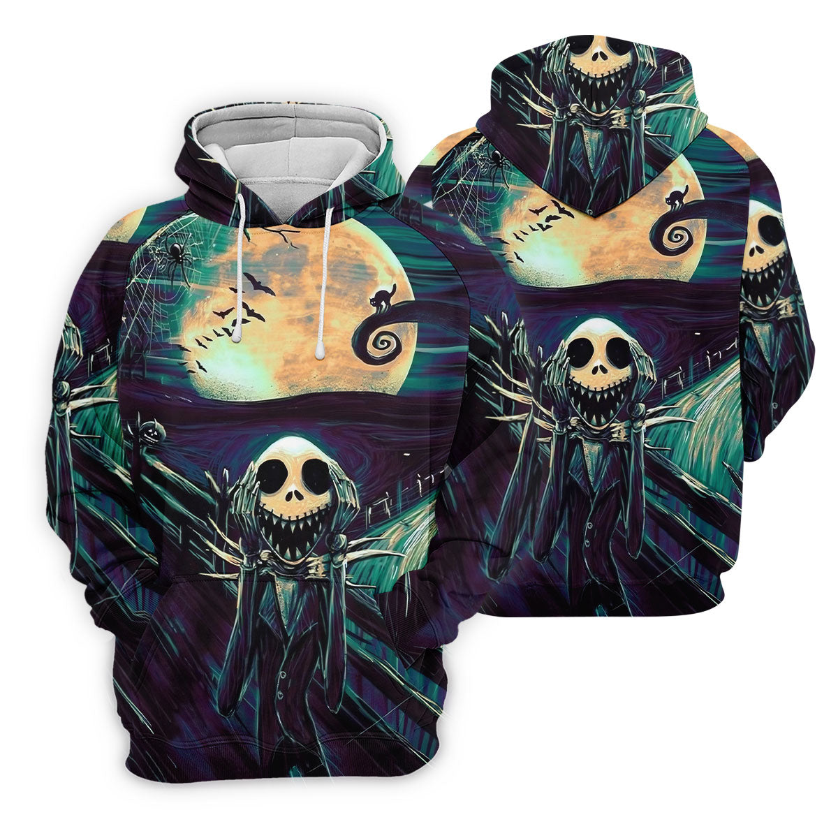 Halloween Skeleton Horror Character Golf Shirt, Printed Golf Shirts, Hawaiian Golf Shirt