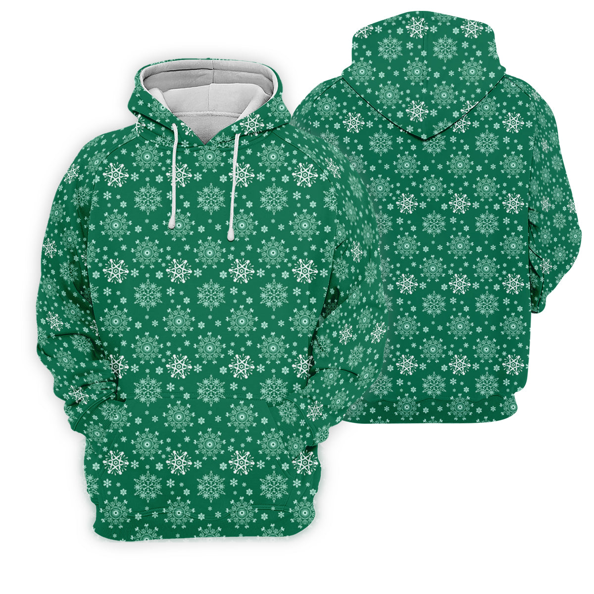 Dirty Funny Adult Humor Snowflakes Green Golf Shirt, Fun Men's Golf Polos, Christmas Golf Shirt, Polo Shirts For Men