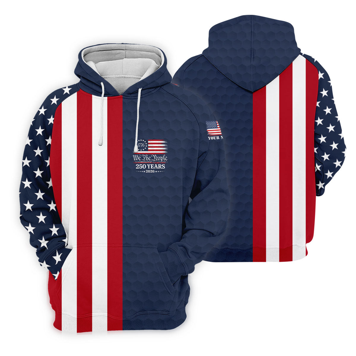 We The People Golf Ball Pattern 250 Years Patriotic 4th Of July US Flag Golf Shirt For Women