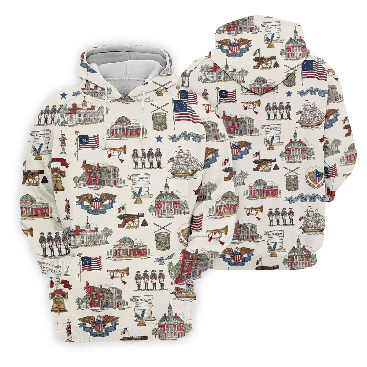 USA America Eagle Liberty Bell Flag 4th Of July Golf Shirt Patriotic Golf Shirt, Golf Shirts For Women