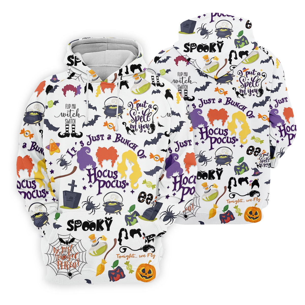 Halloween Witch Pattern Golf Polo Shirt, Mens Golf Shirts, Golf Apparel For Men