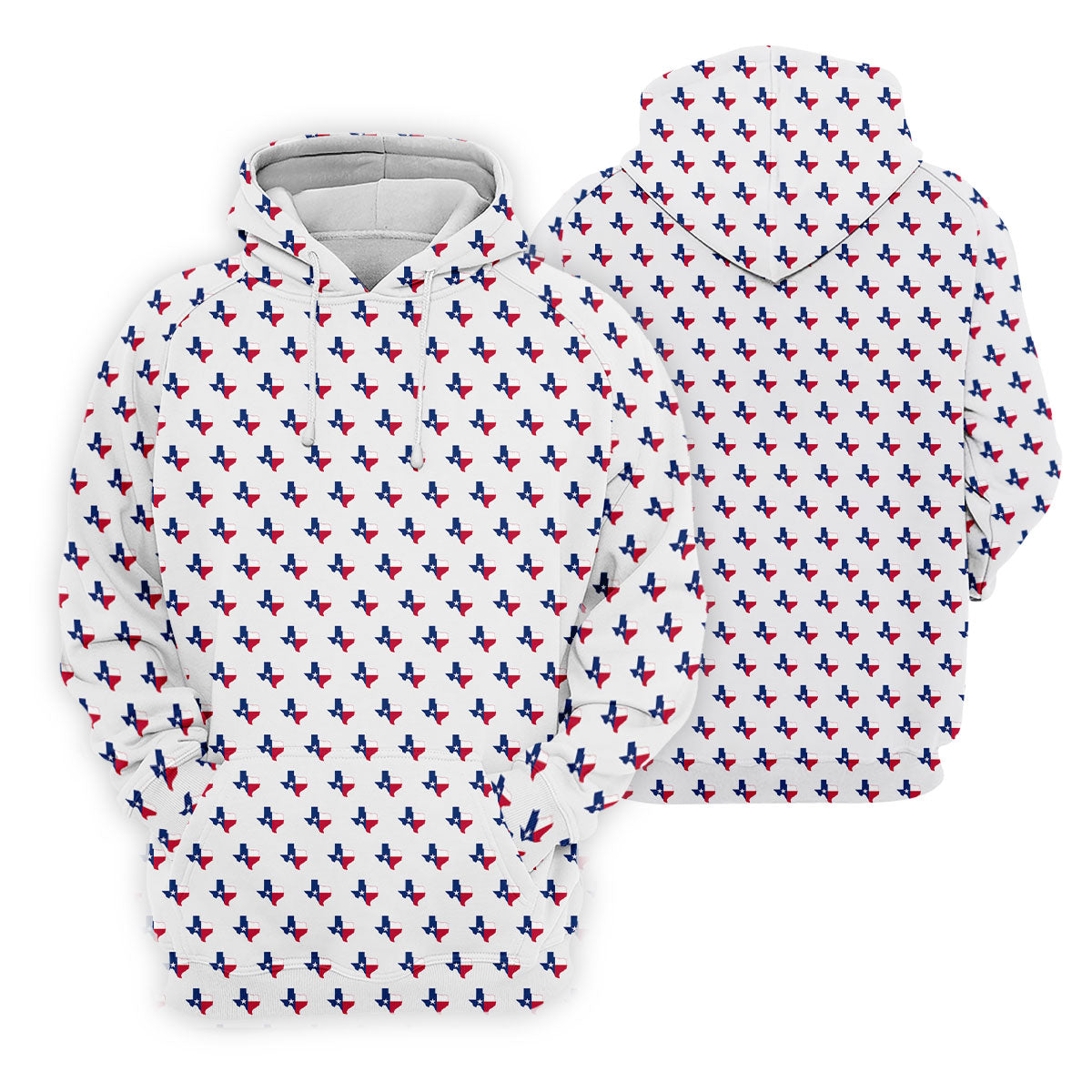 Texas Flag State Pattern Golf Polo Shirt, Men's Golf Shirt, Hawaiian Golf Shirt