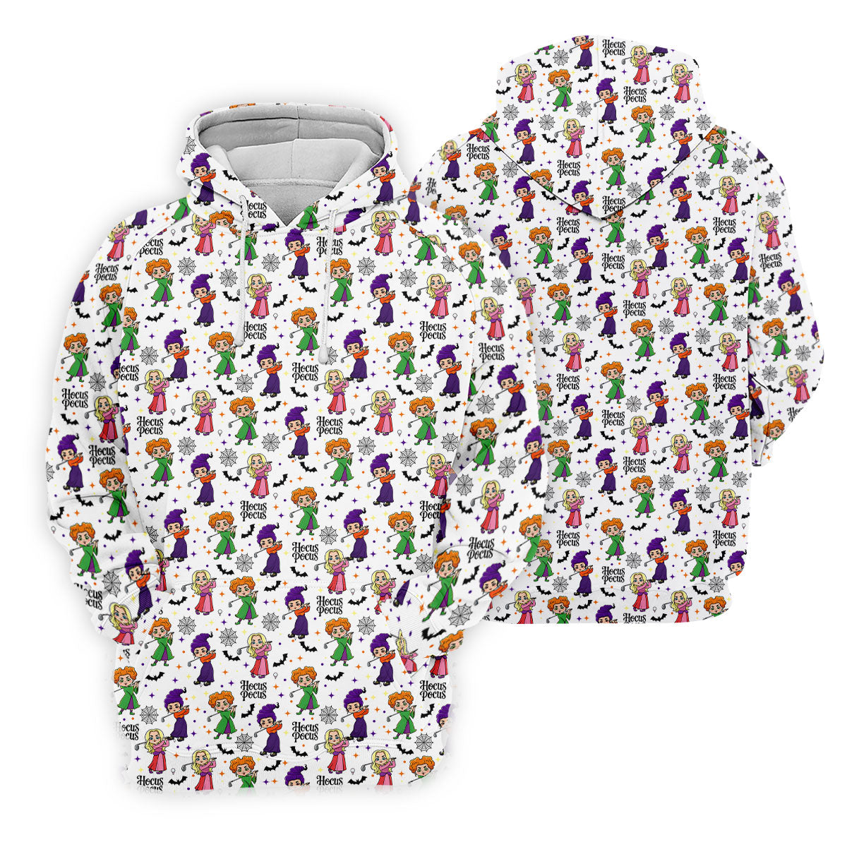 Hocus Pocus Horror Character Polo Shirt, Halloween Tops For Women, Women's Golf Polo