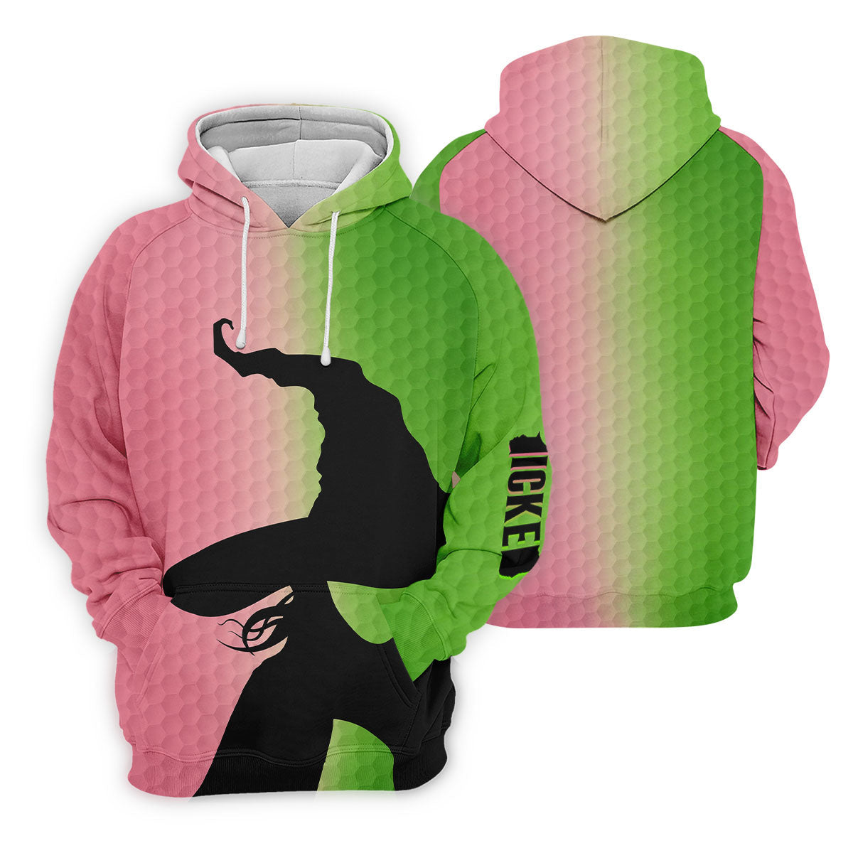 Halloween Witch Hat Golf Polo Shirt, Ladies Golf Shirt, Golf Tops For Women