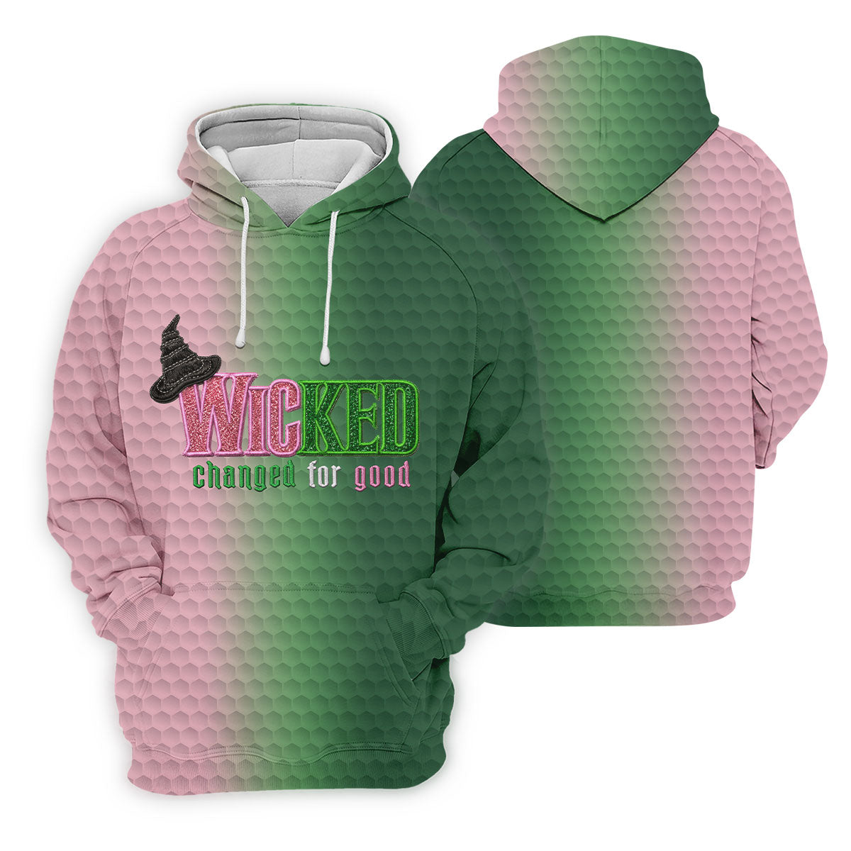 Wicked Changed For Good Halloween Shirt, Golf Polo For Women, Printed Golf Shirt
