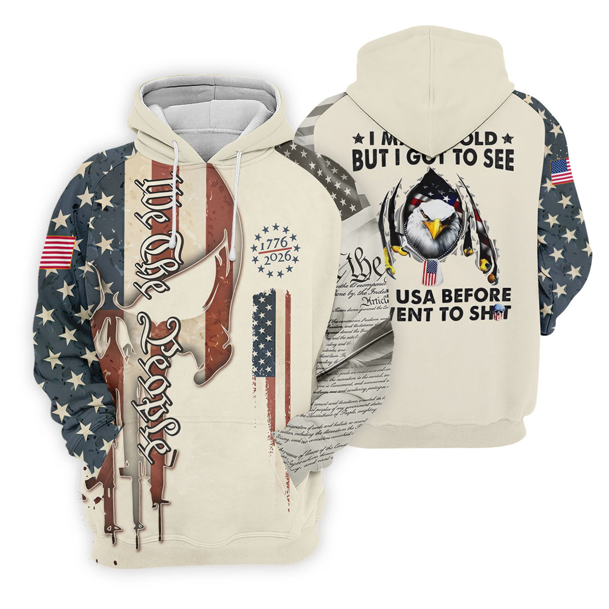 Funny Old USA Before It Went To Sh*t Golf Polo Shirt, Mens Golf Shirts, Golf Apparel For Men