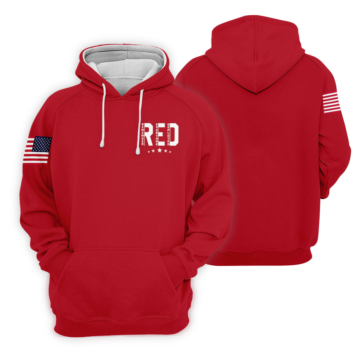 RED Friday Military Support 250 Anniversary Red Patriotic Golf Shirt, Golf Shirts For Men
