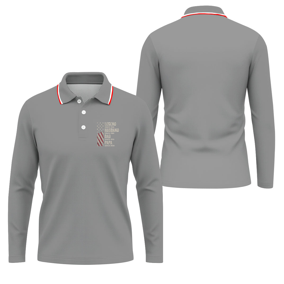 Legend Husband Dad Papa Father's Day Golf Shirt, Golf Gift For Dad, Gift Ideas For Grandpa