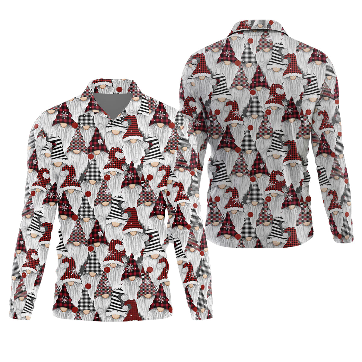 Casual Christmas Golf Tops For Men, Gift Christmas Golf Shirt Polos, Men Golf Apparel