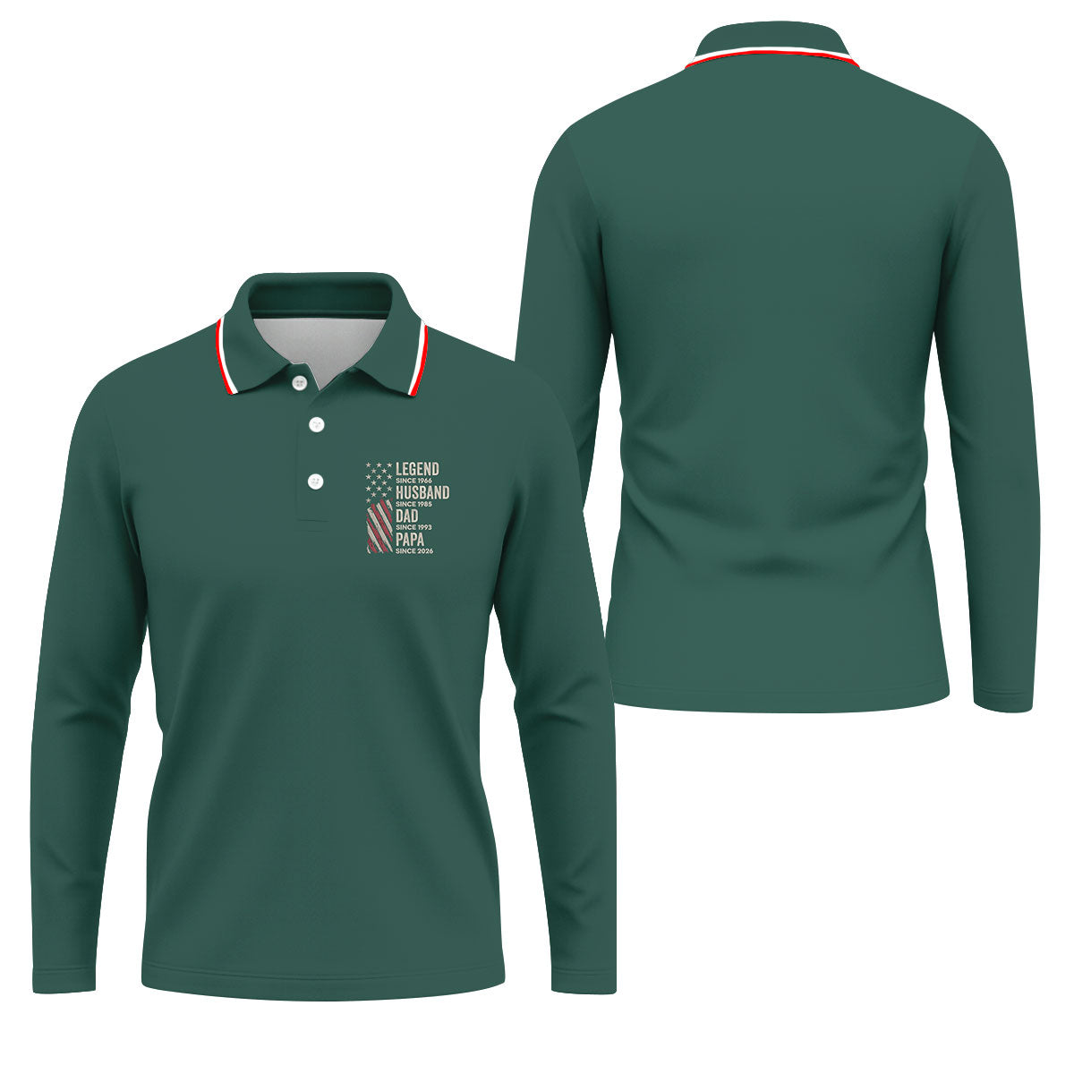 Legend Husband Dad Papa Father's Day Golf Shirt, Golf Gift For Dad, Gift Ideas For Grandpa