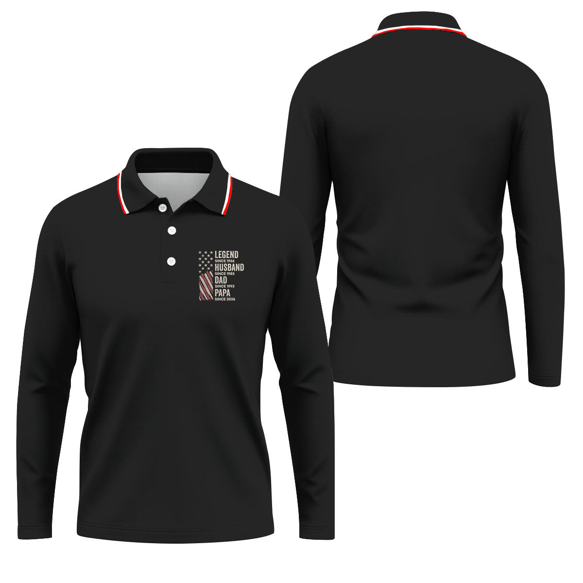 Legend Husband Dad Papa Father's Day Golf Shirt, Golf Gift For Dad, Gift Ideas For Grandpa