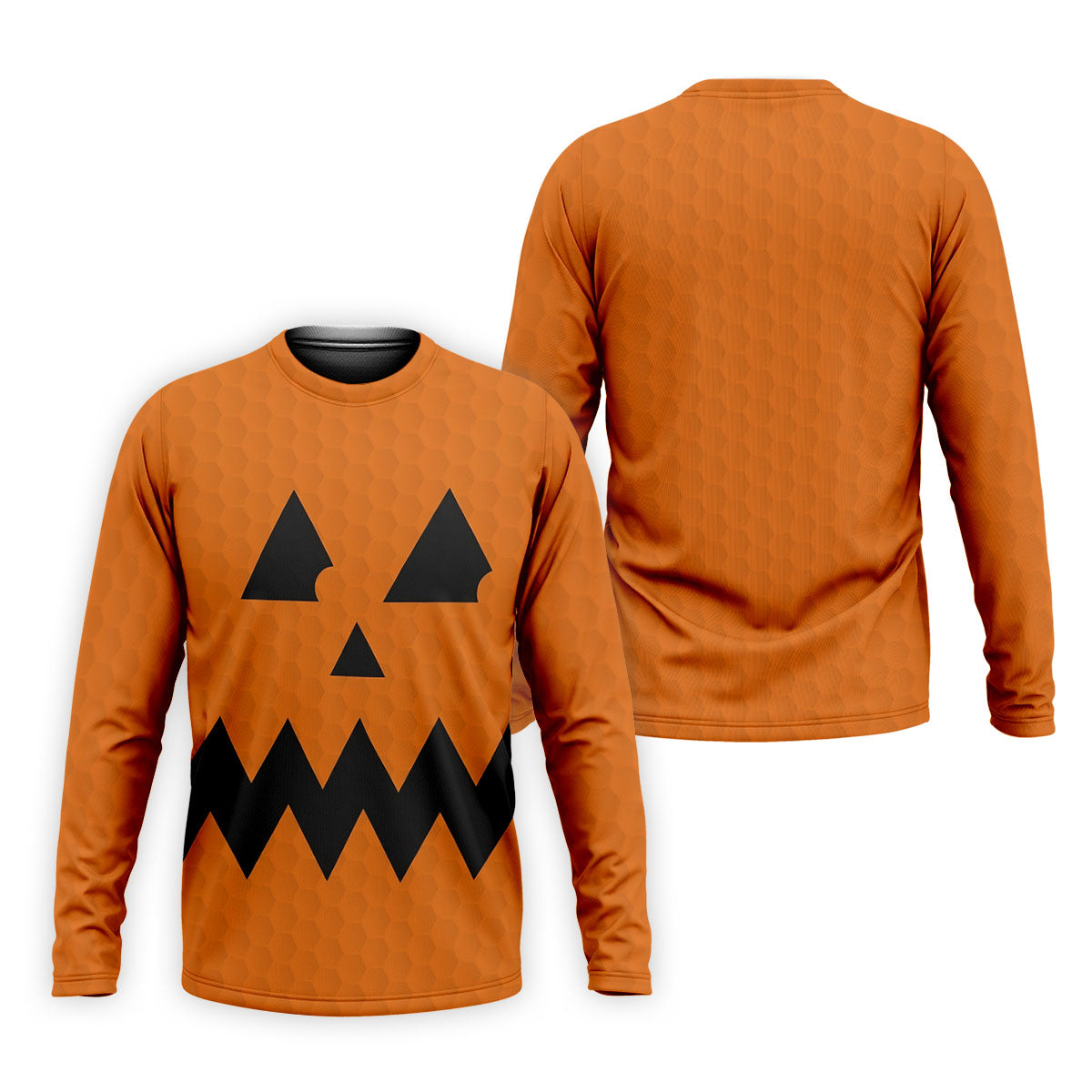 Halloween Jack O Lantern Golf Shirt, Men's Golf Shirt, Hawaiian Golf Shirt