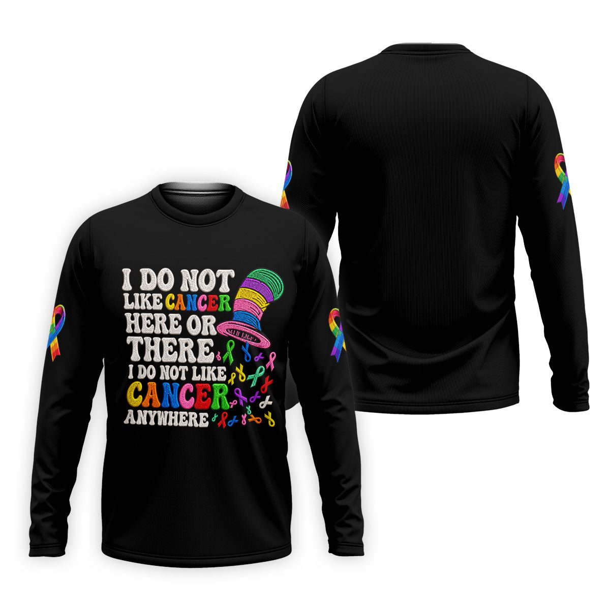 I Do Not Like Cancer Anywhere Awareness Polo Shirt, Golf Shirts For Men, Mens Polo Shirts