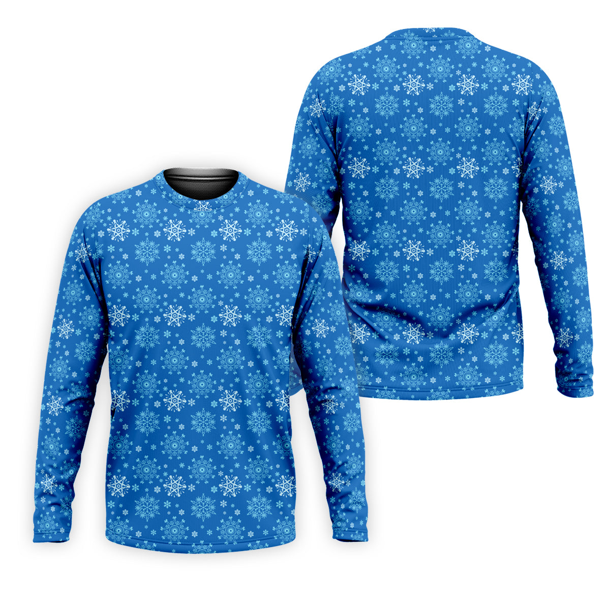 Dirty Funny Adult Humor Snowflakes Blue Golf Shirt, Fun Men's Golf Polos, Christmas Golf Shirt, Polo Shirts For Men