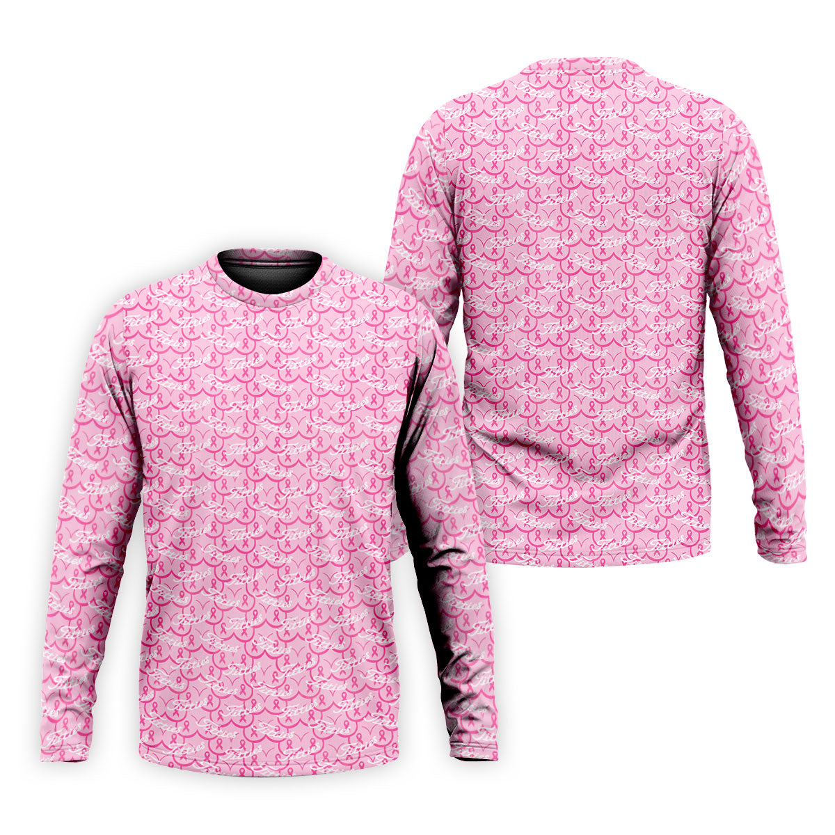 Titties Pink Ribbon Breast Cancer Polo Shirt, Golf Shirts For Men, Mens Golf Apparel