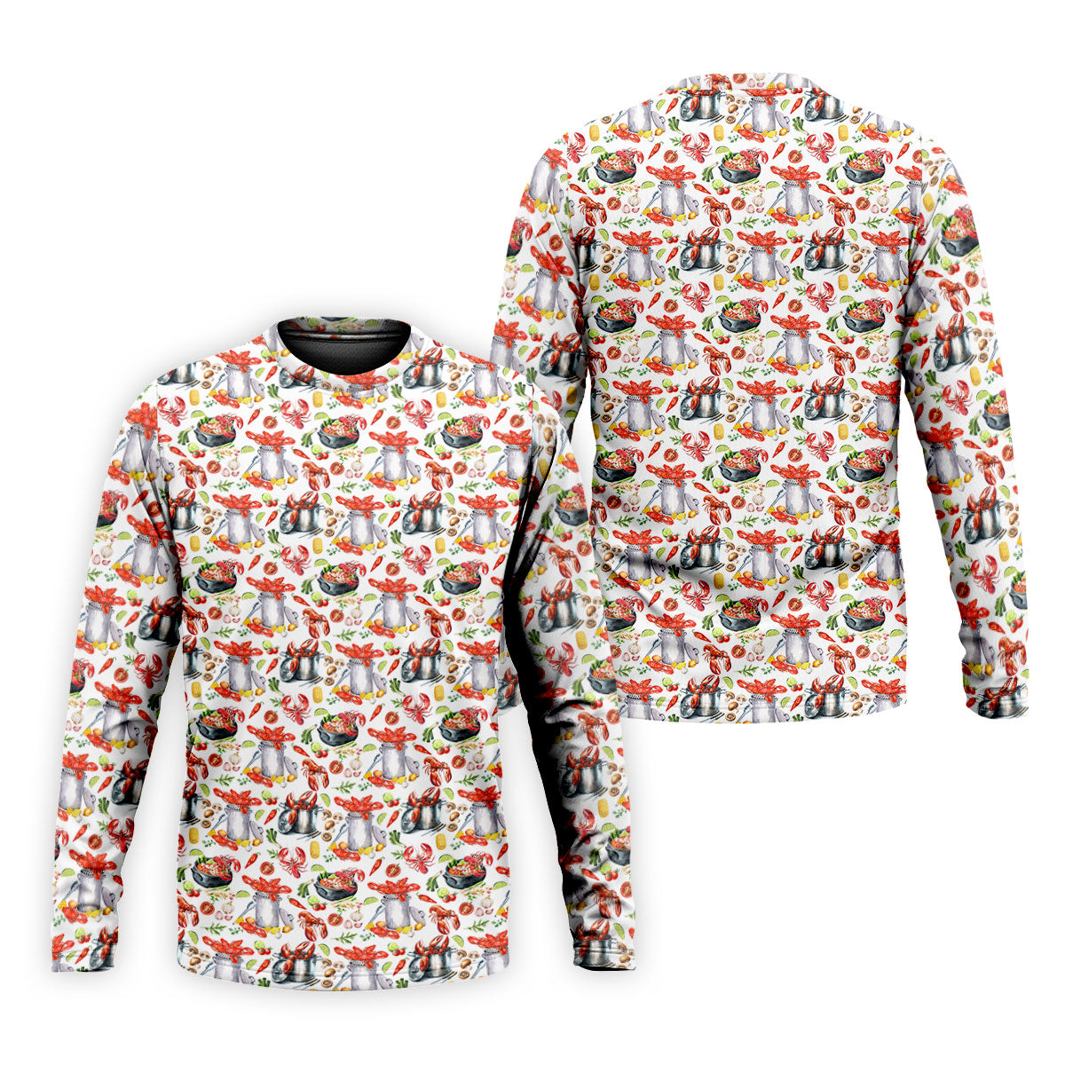 Crawfish Boil Pot Hawaiian Golf Shirt, Louisiana Crawfish Season Golf Shirts For Men