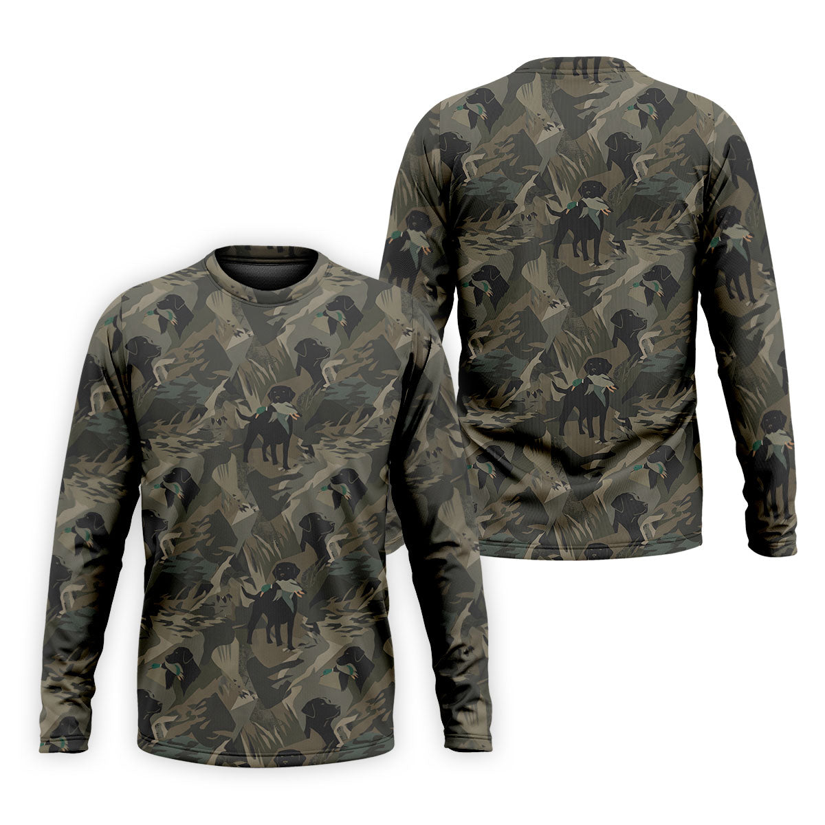Duck Hunting Labrador Hawaiian Golf Shirt, Golf Shirts For Men, Mens Golf Apparel