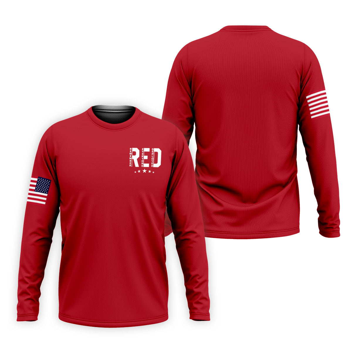 RED Friday Military Support 250 Anniversary Red Patriotic Golf Shirt, Golf Shirts For Men