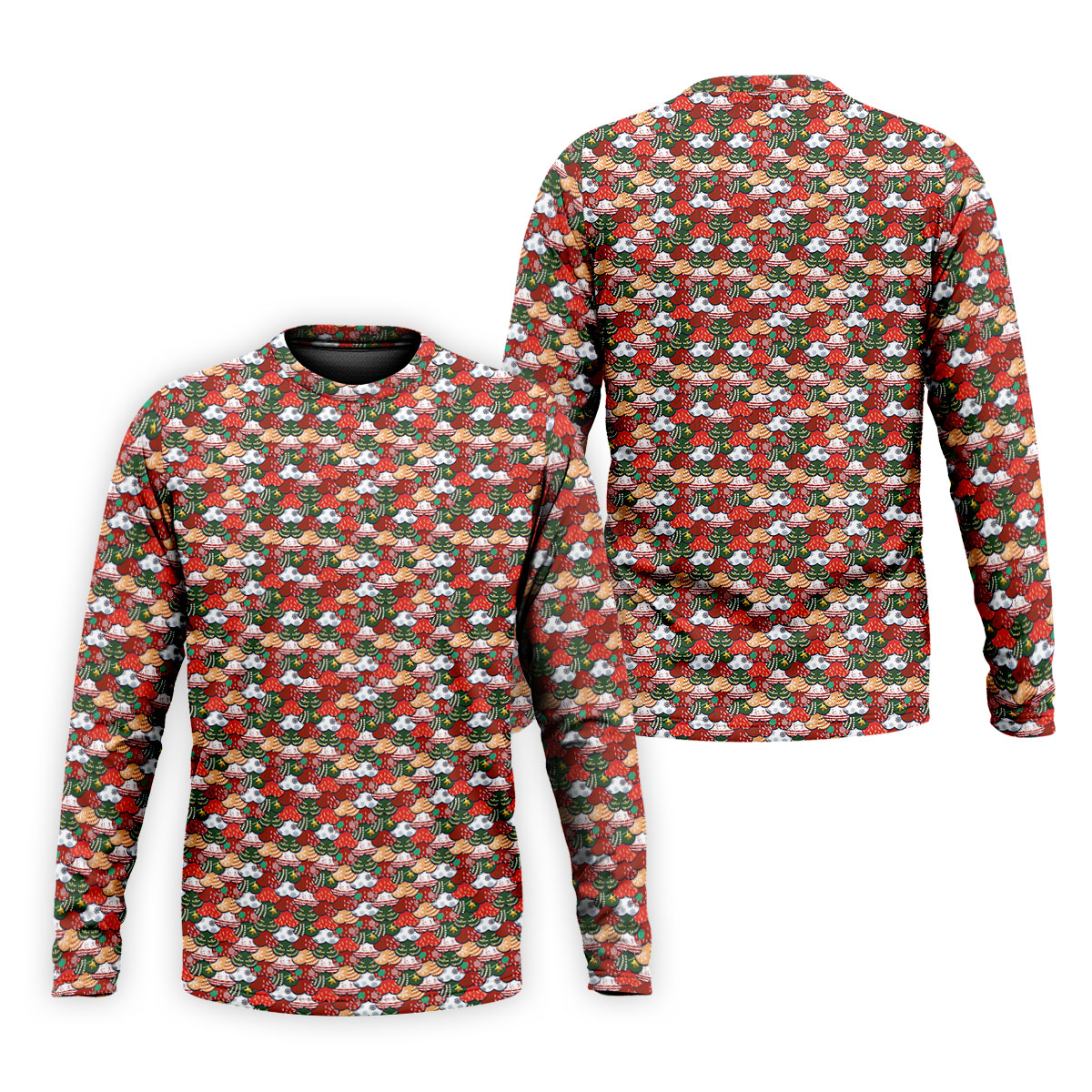 Fun Christmas Colorful Shirts For Men, Naughty Christmas Golf Shirt, Polo Shirts For Men, Golfing Apparel