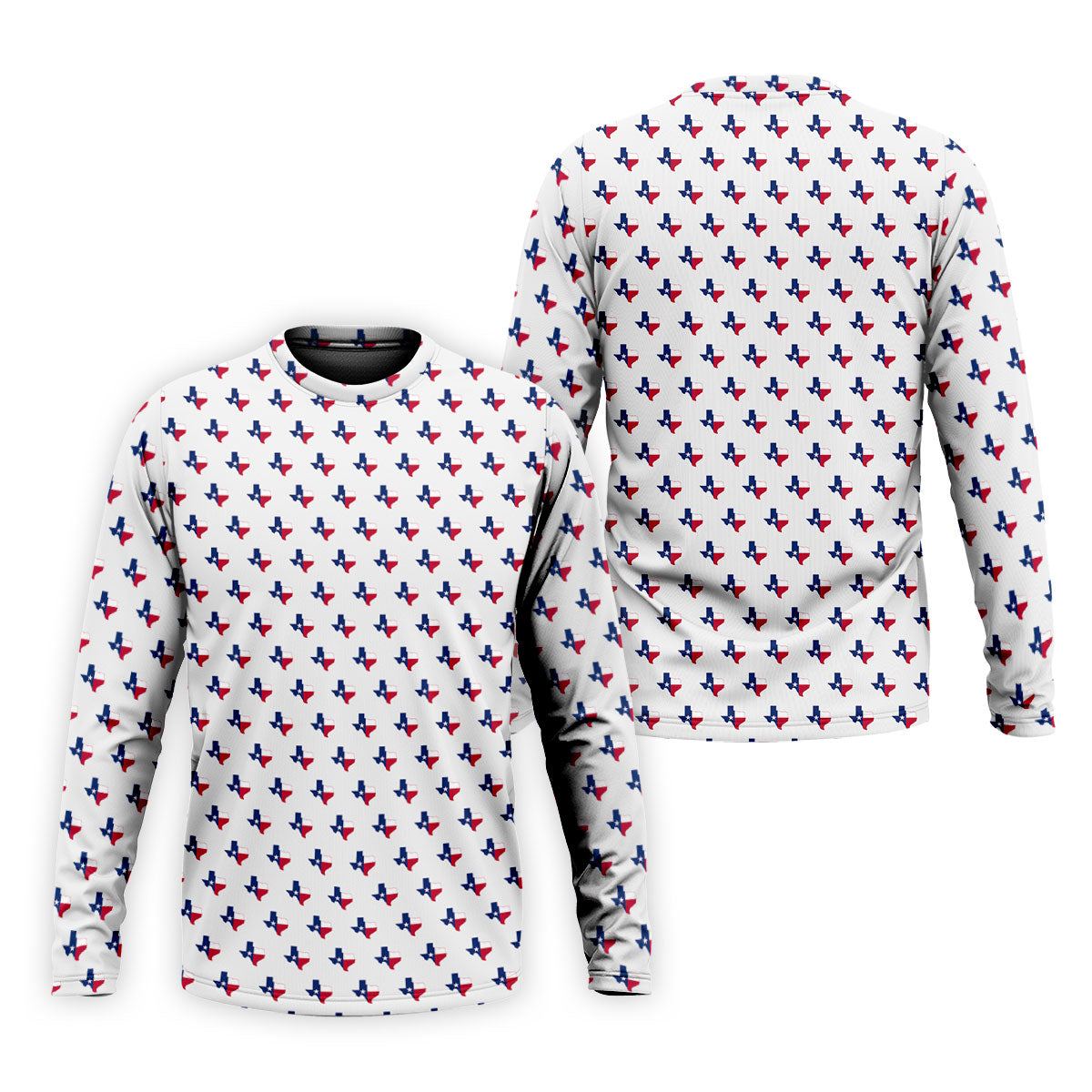 Texas Flag State Pattern Golf Polo Shirt, Men's Golf Shirt, Hawaiian Golf Shirt