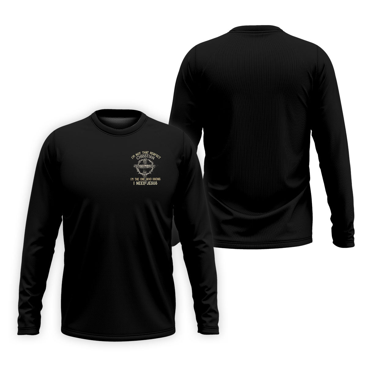 Funny Imperfect Christian Jesus Polo Shirt, Golf Shirts For Men, Mens Golf Apparel