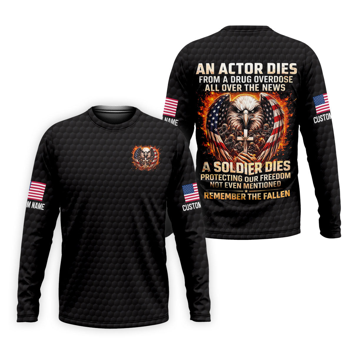 Remember The Fallen Faith Cross 250 Years Patriotic Golf Shirt, Veterans Day Memorial Golf Shirts For Men