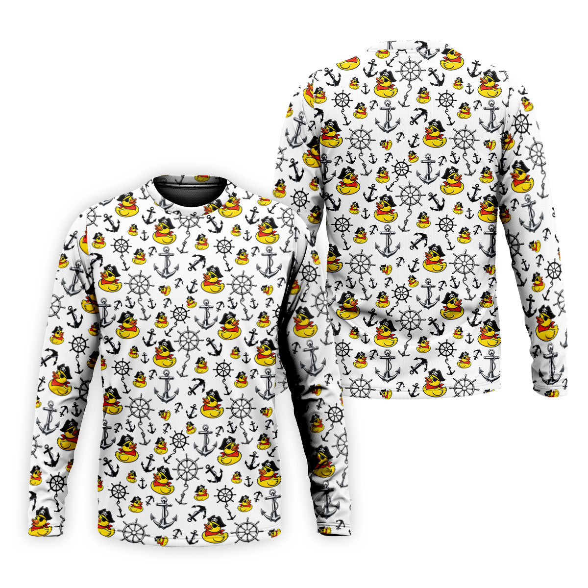 Pirate Rubber Ducks Funny Golf Shirt, Cute Golf Outfit, Golf Tops For Men, Golf Shirts For Men