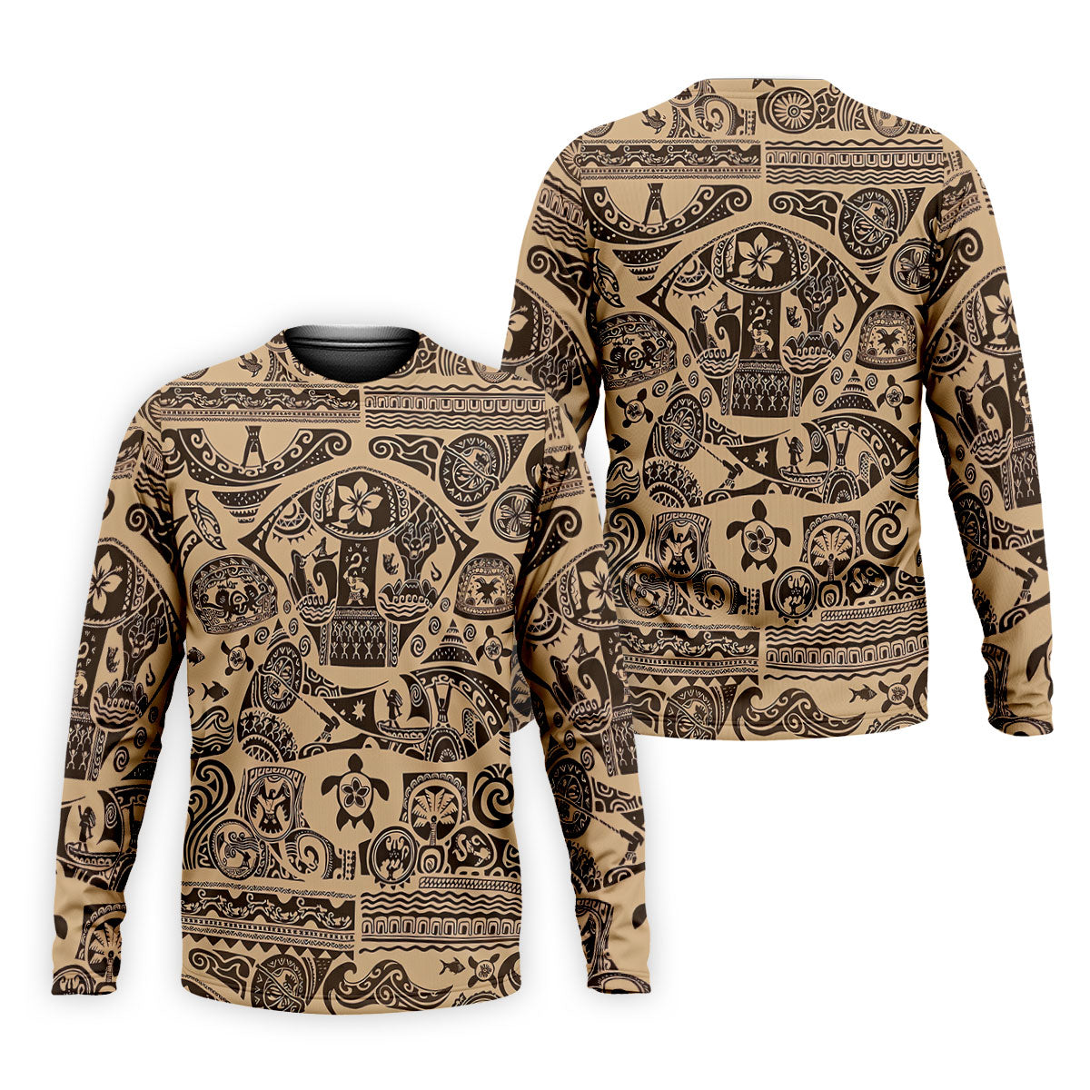 Polynesian Tribal Hawaiian Golf Shirt, Golf Shirts For Men, Mens Golf Apparel